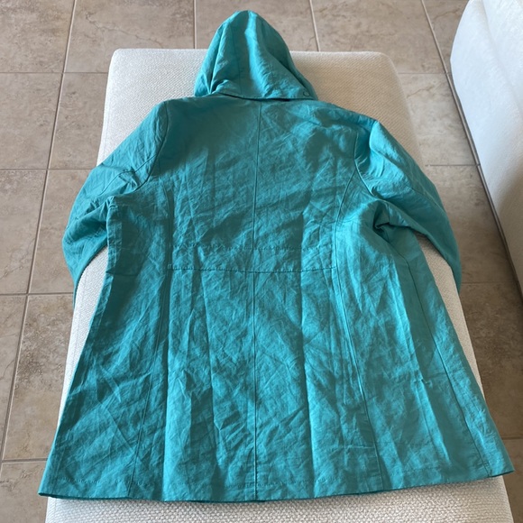 Per una gorgeous NWOT women’s XL spring rain coat - Picture 6 of 6